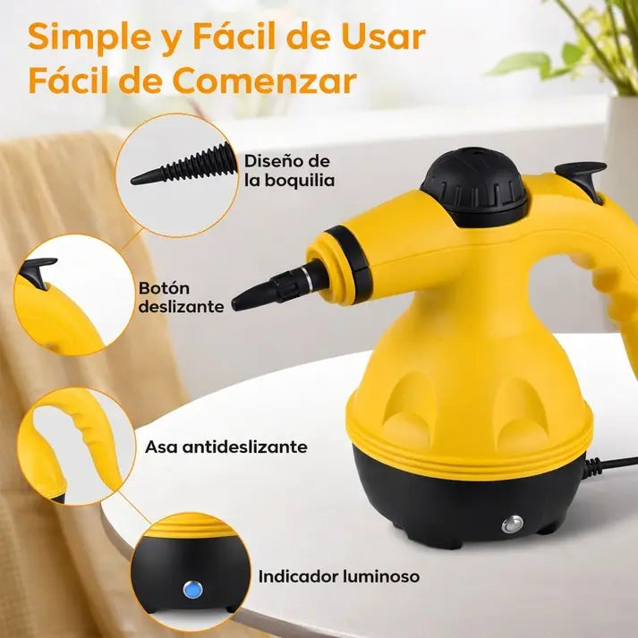 Limpiador a Vapor Multiuso ORIGINAL+ Accesorios GRATIS